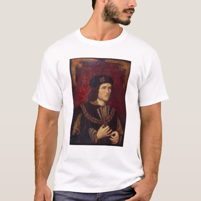 Porträt von König Richard III T-Shirt (Vorderseite)