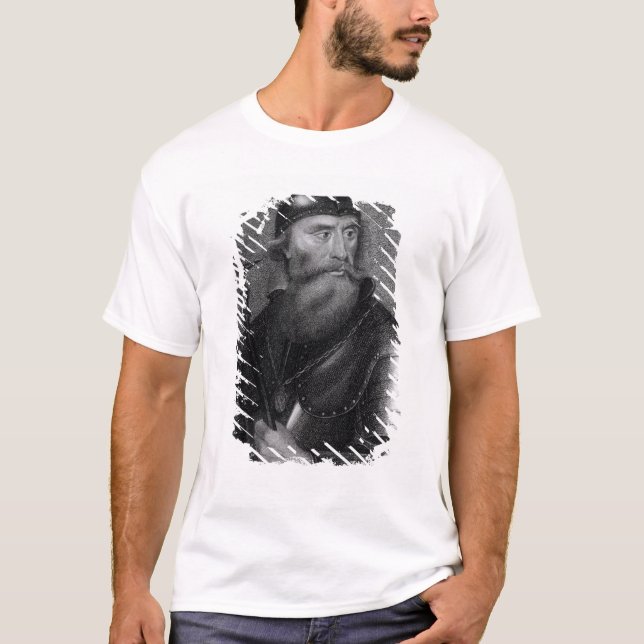 Porträt von König Robert I von Schottland T-Shirt (Vorderseite)
