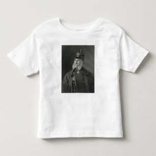 Porträt von König William-I von Preußen Kleinkind T-shirt