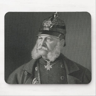 Porträt von König William-I von Preußen Mousepad