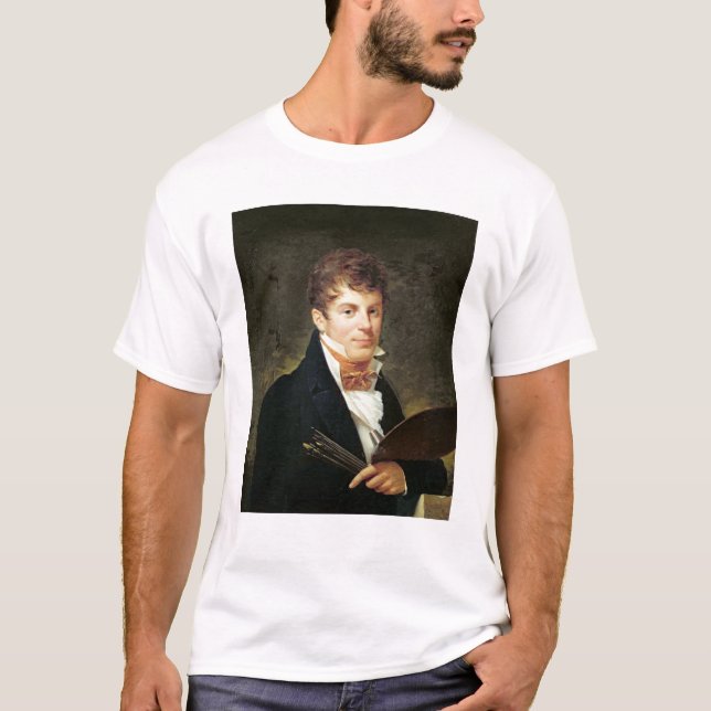 Porträt von Lancelot Theodore Turpin de Crisse T-Shirt (Vorderseite)