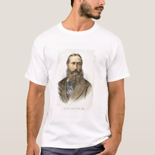Porträt von Leopold II (1835-1909), König von T-Shirt