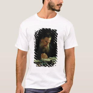 Porträt von Lev Tolstoy T-Shirt