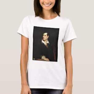 Porträt von Lord Byron (1788-1824) (Öl auf T-Shirt