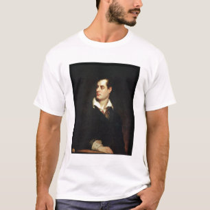 Porträt von Lord Byron (1788-1824) (Öl auf T-Shirt