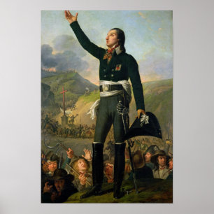 Porträt von Louis-Marie de Salgues Marquis Poster