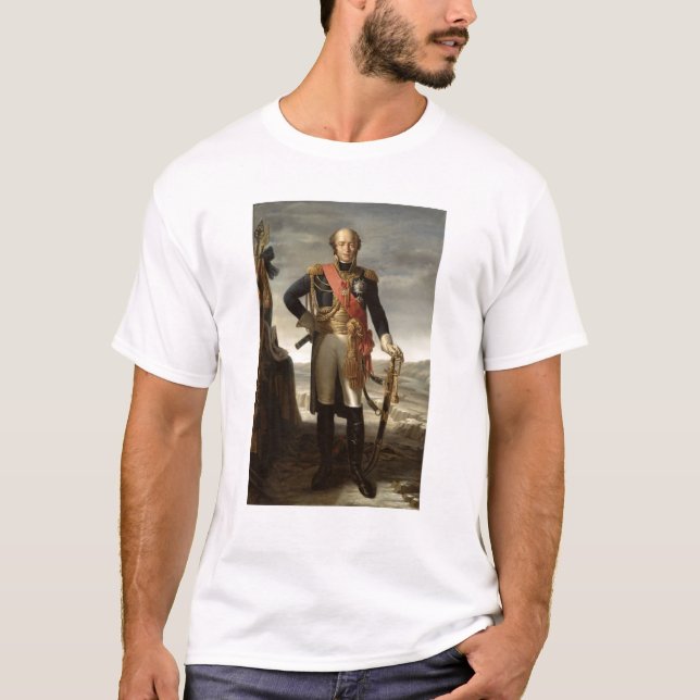 Porträt von Louis Nicolas Davout T-Shirt (Vorderseite)