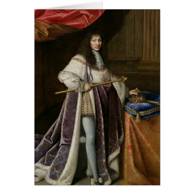 Porträt von Louis XIV (Vorne)