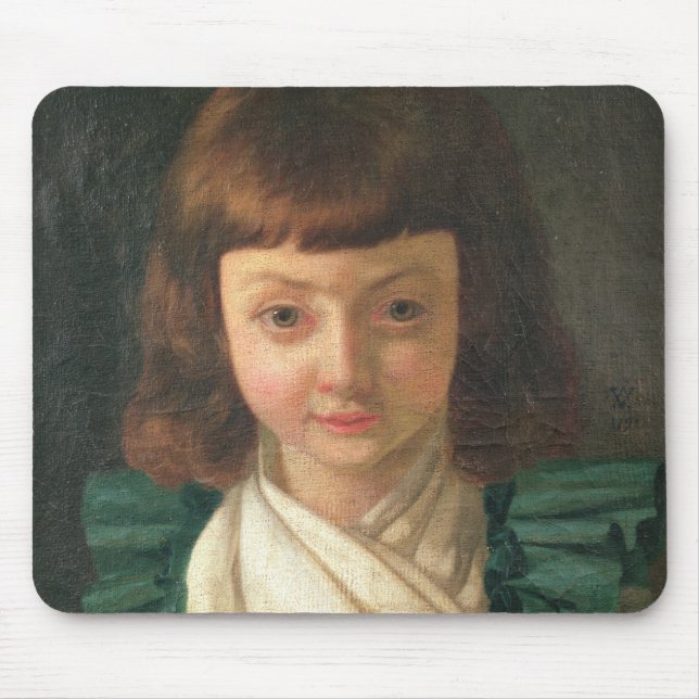 Porträt von Louis XVII als Kind, 1791 Mousepad (Vorne)