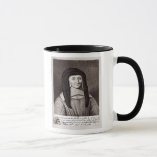 Porträt von Louise de Marillac Tasse