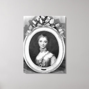 Porträt von Louise Honorine Crozat du Chatel Leinwanddruck