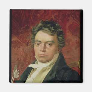 Porträt von Ludwig van Beethoven Magnet