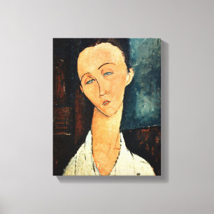 Porträt von Lunia Czechowska, 1918 Leinwanddruck