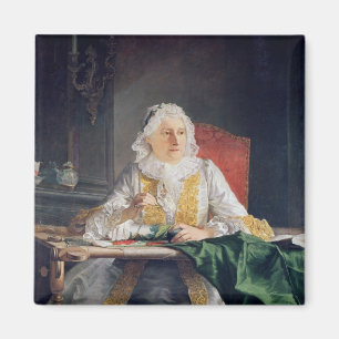 Porträt von Madame Antoine Crozat, 1741 Magnet