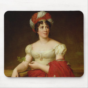 Porträt von Madame de Stael Mousepad