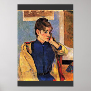 Porträt von Madeleine Bernard von Gauguin Paul Poster