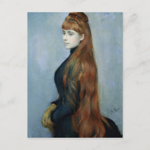 Porträt von Mademoiselle Alice Guerin Postkarte