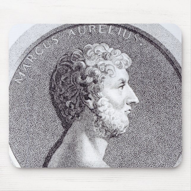 Porträt von Marcus Aurelius Mousepad (Vorne)