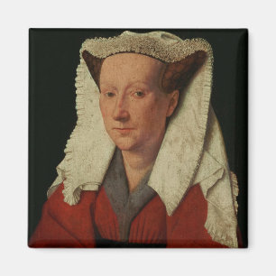 Porträt von Margaret van Eyck, 1439 Magnet