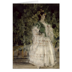Porträt von Maria Kusnetso VA-Benois als Carmen