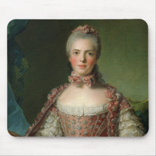 Porträt von Marie Adelaide 1756 Mousepad