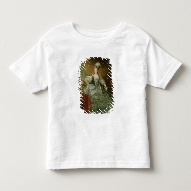 Porträt von Marie Antoinette Königin von Kleinkind T-shirt (Vorderseite)