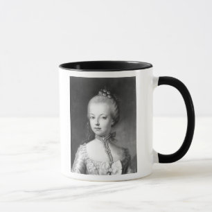 Porträt von Marie-Antoinette von Habsburgern Tasse
