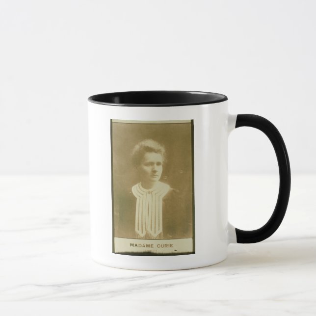 Porträt von Marie Curie Tasse (Rechts)