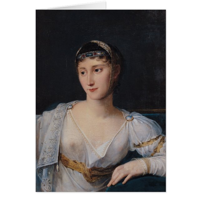 Porträt von Marie-Pauline Bonaparte (Vorne)