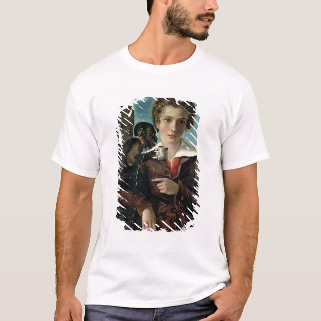 Porträt von Marius Petipa im Ballett T-Shirt (Vorderseite)