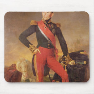 Porträt von Marquis Emmanuel de Grouchy Mousepad