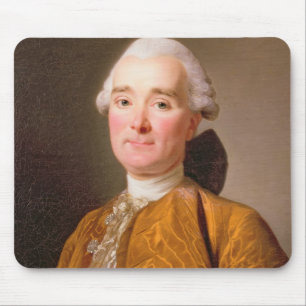 Porträt von Martin-Pierre Foache (Öl auf Leinwan Mousepad