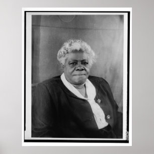 Porträt von Mary McLeod Bethune Poster