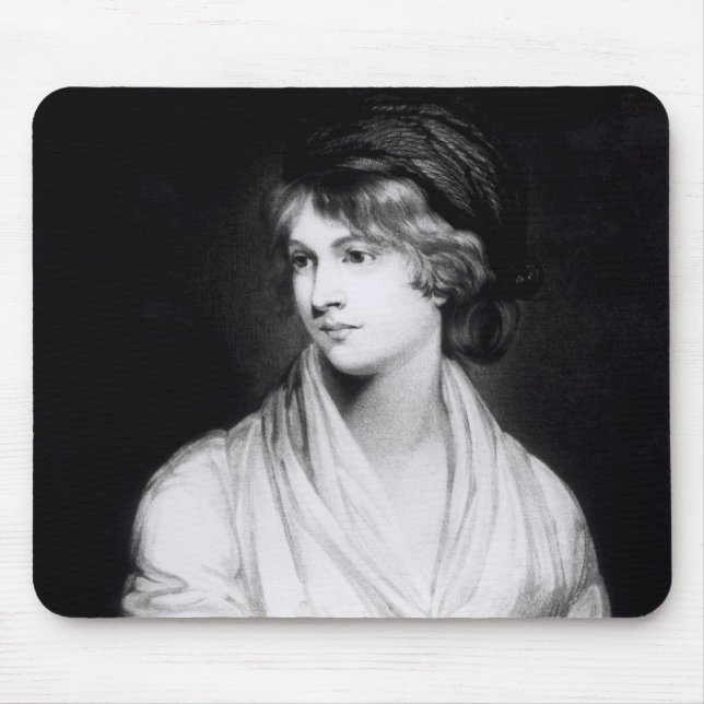 Porträt von Mary Wollstonecraft Godwin Mousepad (Vorne)