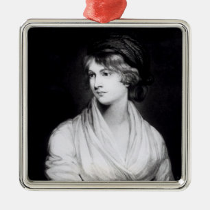 Porträt von Mary Wollstonecraft Godwin Ornament Aus Metall