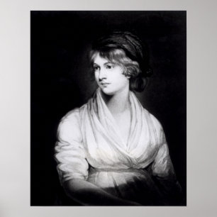 Porträt von Mary Wollstonecraft Godwin Poster