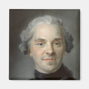 Porträt von Maurice, Comte de Saxe 1747 Magnet