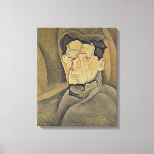 Porträt von Maurice Raynal 1911 Leinwanddruck