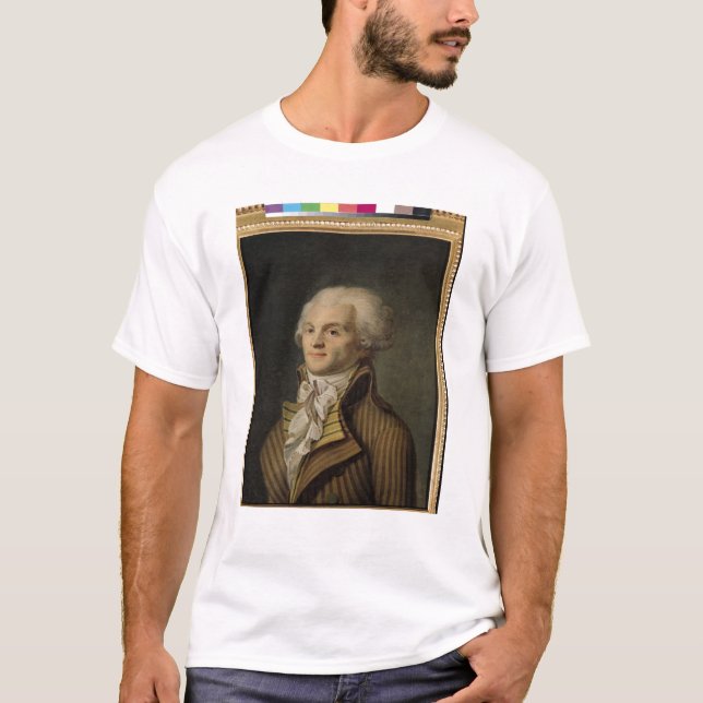 Porträt von Maximilien de Robespierre T-Shirt (Vorderseite)