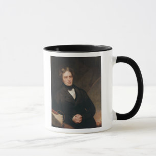 Porträt von Michael Faraday 1841-42 Tasse