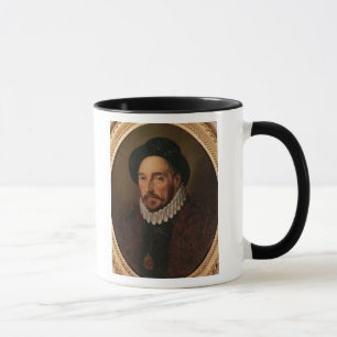 Porträt von Michel Eyquem de Montaigne Tasse