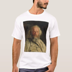 Porträt von Mikhail Alexandrovich Bakunin 1871 T-Shirt