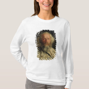 Porträt von Mikhail Alexandrovich Bakunin 1871 T-Shirt