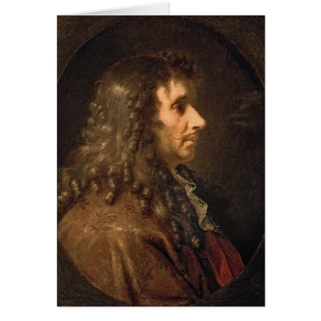 Porträt von Moliere 1660 (Vorne)