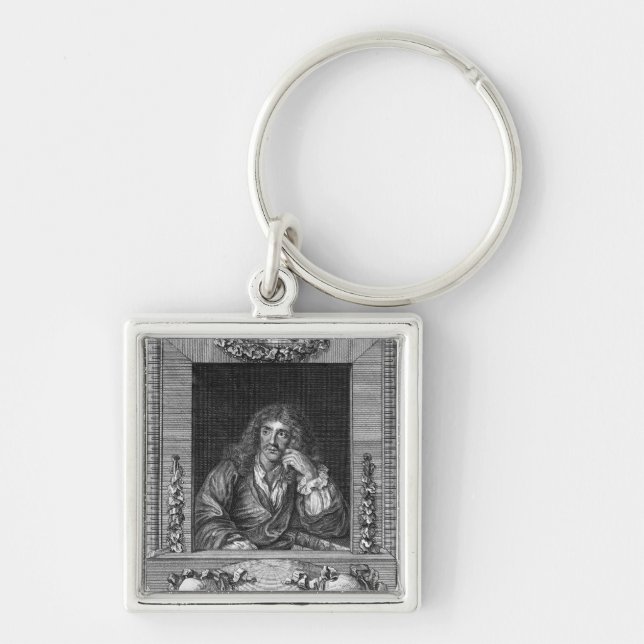 Porträt von Moliere Schlüsselanhänger (Vorne)