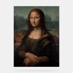 Porträt von Mona Lisa von Leonardo da Vinci Acrylschild