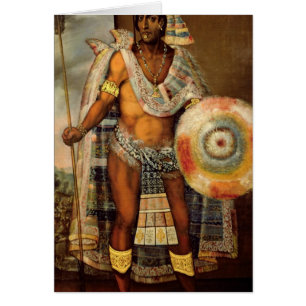 Porträt von Montezuma II
