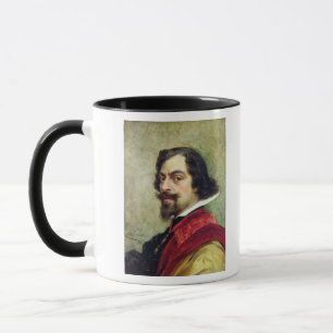 Porträt von Mounet-Sully Tasse