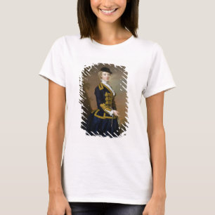 Porträt von Nancy Fortesque ein dunkelblaues ri T-Shirt
