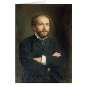 Porträt von Nikolai Karlovich Medtner 1906